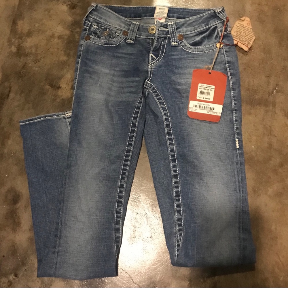 True Religion NEW Joey Jeans 25